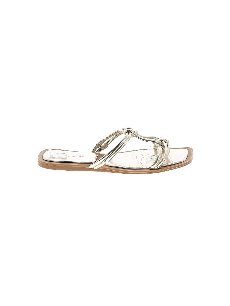 AZALEA WANG Pre-owned Sandals In Gold