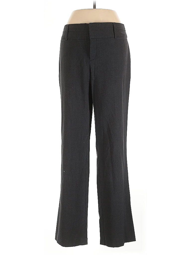 Pre-owned Ab Studio Dress Pants In Gray