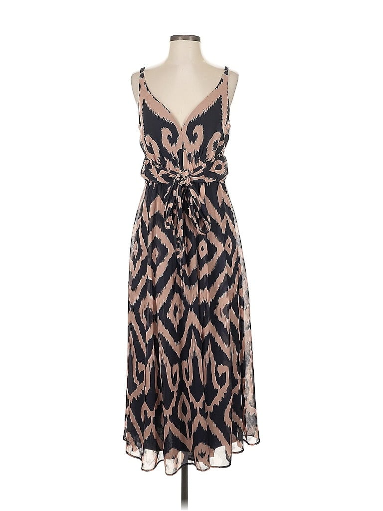 Pre-owned Zapelle Casual Dress In Brown