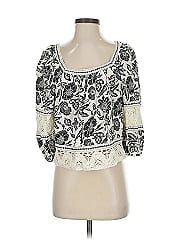 Christian Siriano New York 3/4 Sleeve Top