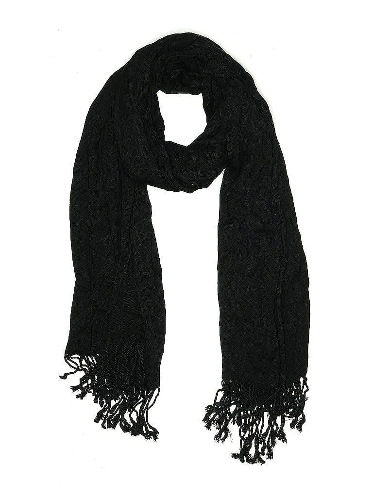 Pre-owned Unbranded Scarf In Black