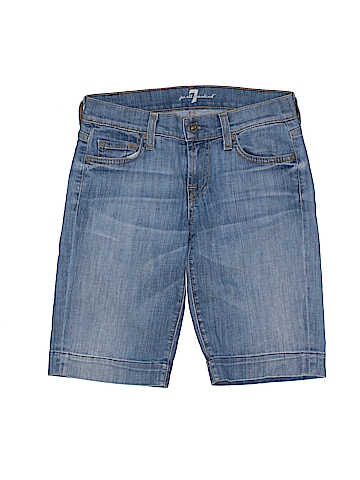 7 For All Mankind Denim Shorts - front