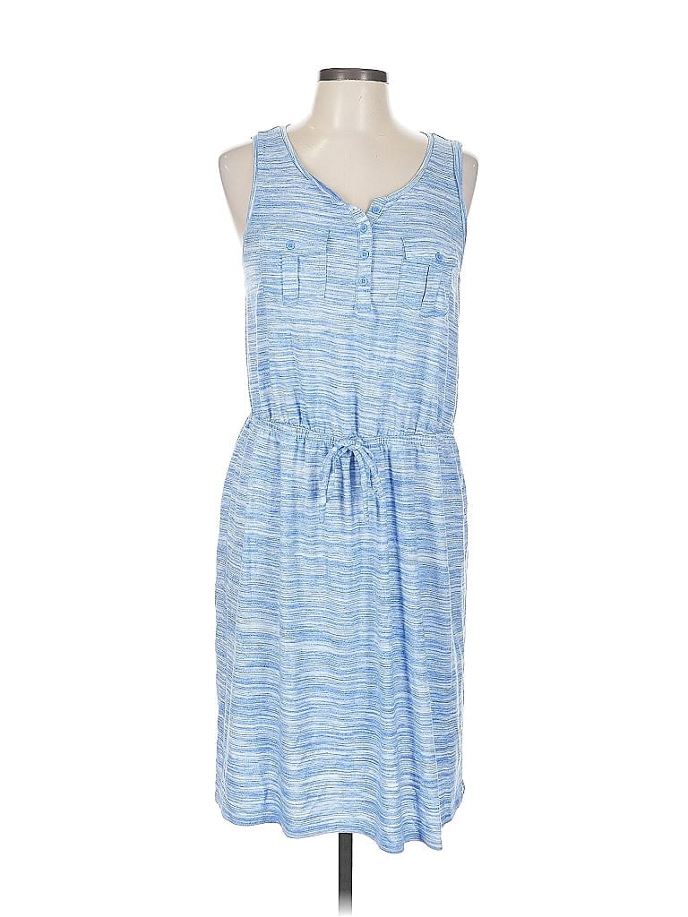 Pre-owned Sonoma Life + Style Casual Dress In Blue
