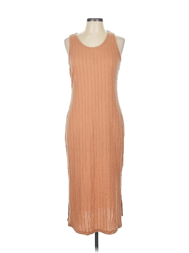 Pre-owned Ekouaer Cocktail Dress In Brown