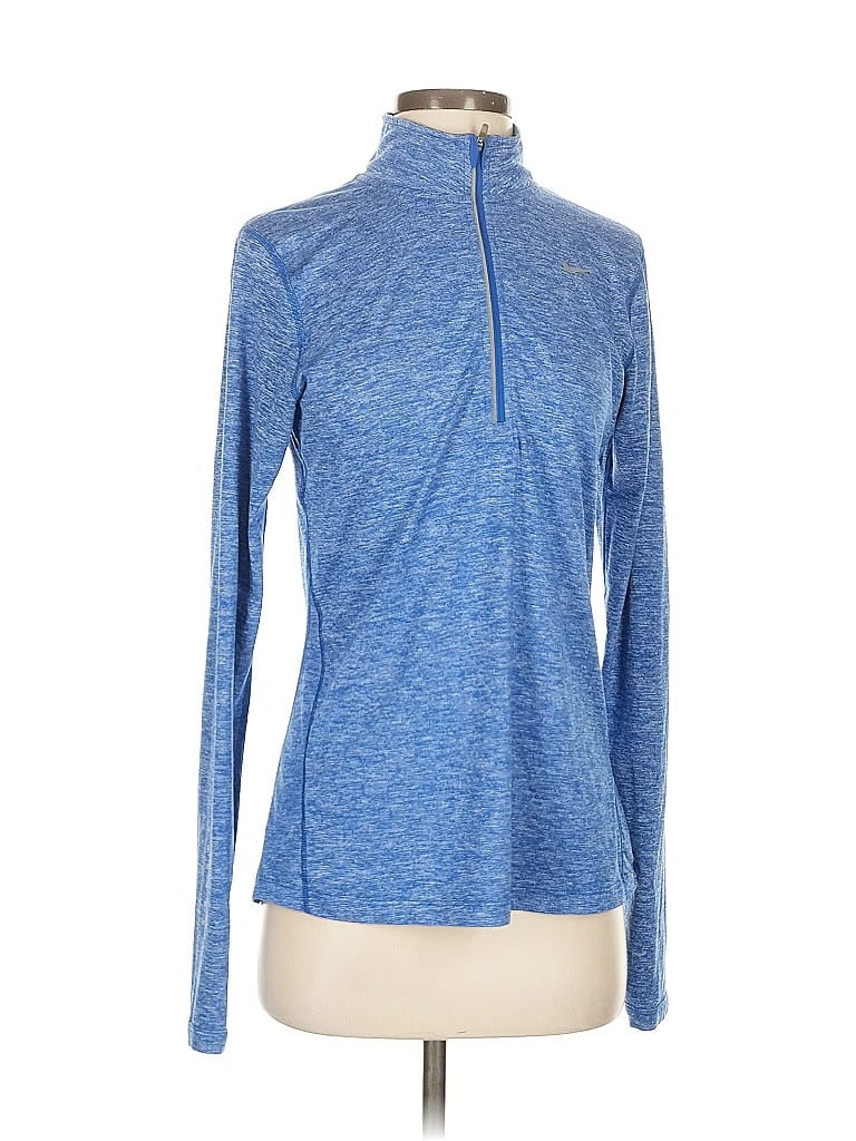 NIKE Pre-owned Long Sleeve T-shirt In Blue