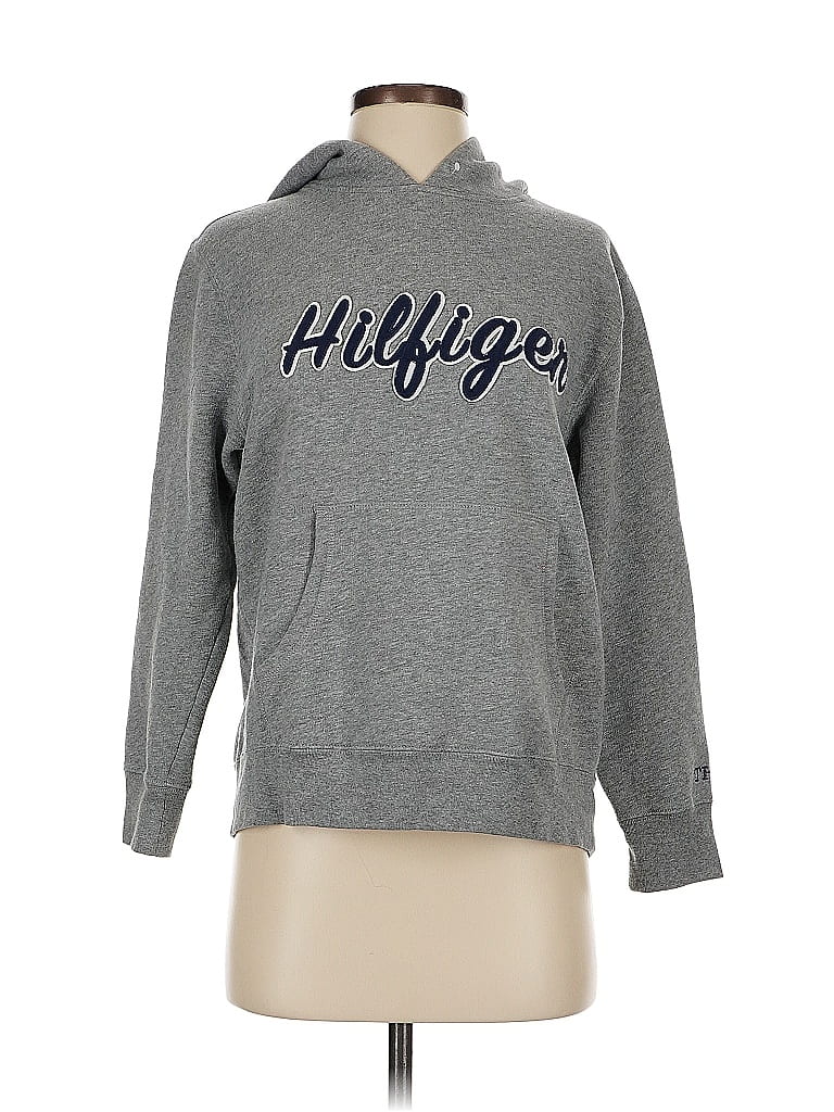 TOMMY HILFIGER Pre-owned Pullover Hoodie In Gray