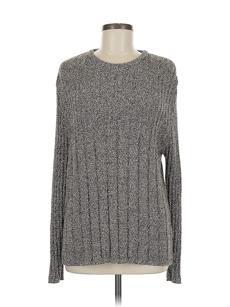 Pre-owned Assorted Brands Pullover Sweater In Gray