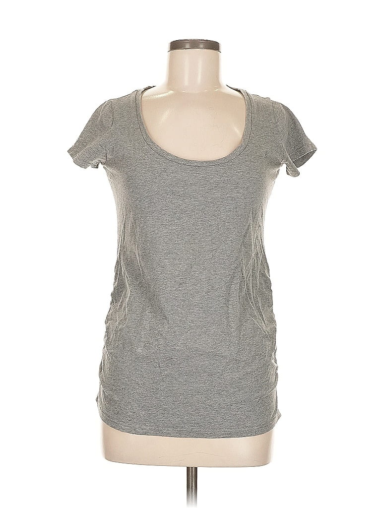 Pre-owned Old Navy Short Sleeve T-shirt In Gray