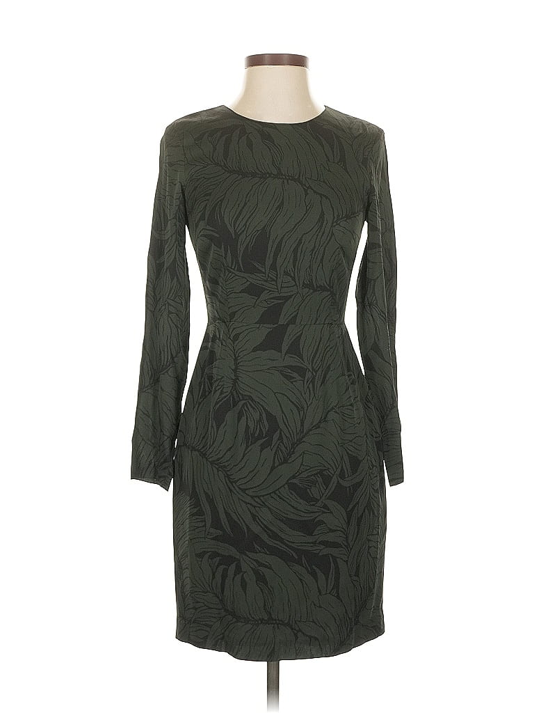 Pre-owned Club Monaco Casual Dress In Green