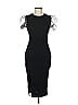 Shein Black Cocktail Dress Size 6 - photo 1