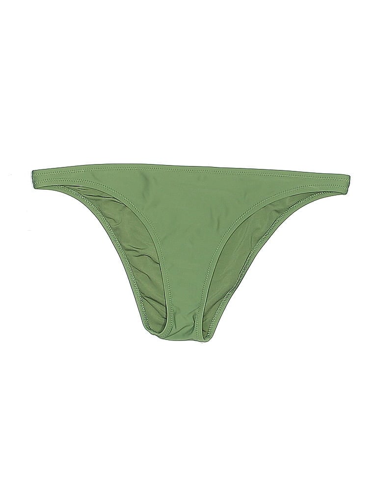 Pre-owned Aerie Swimsuit Bottoms In Green