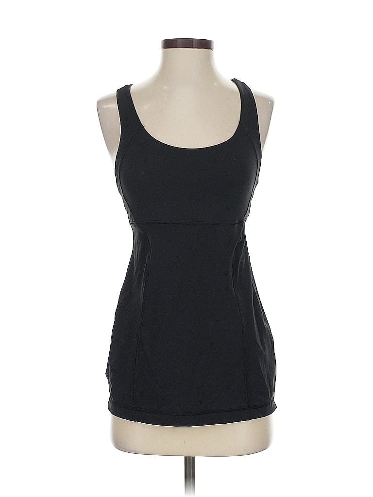 Pre-owned Lululemon Athletica Active Tank Top In Black
