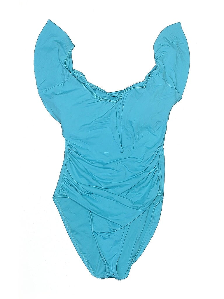 Pre-owned La Blanca One Piece Swimsuit In Blue