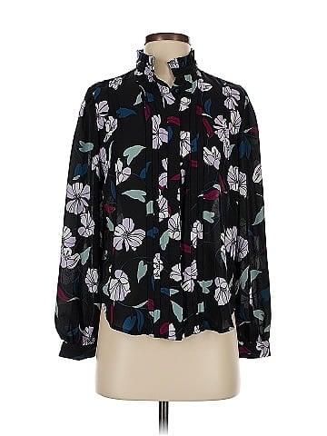 Ann Taylor Factory Long Sleeve Blouse (view 1)