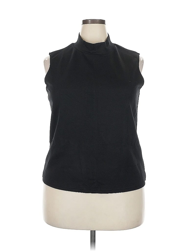 OUT FROM UNDER Pre-owned Sleeveless Blouse In Black