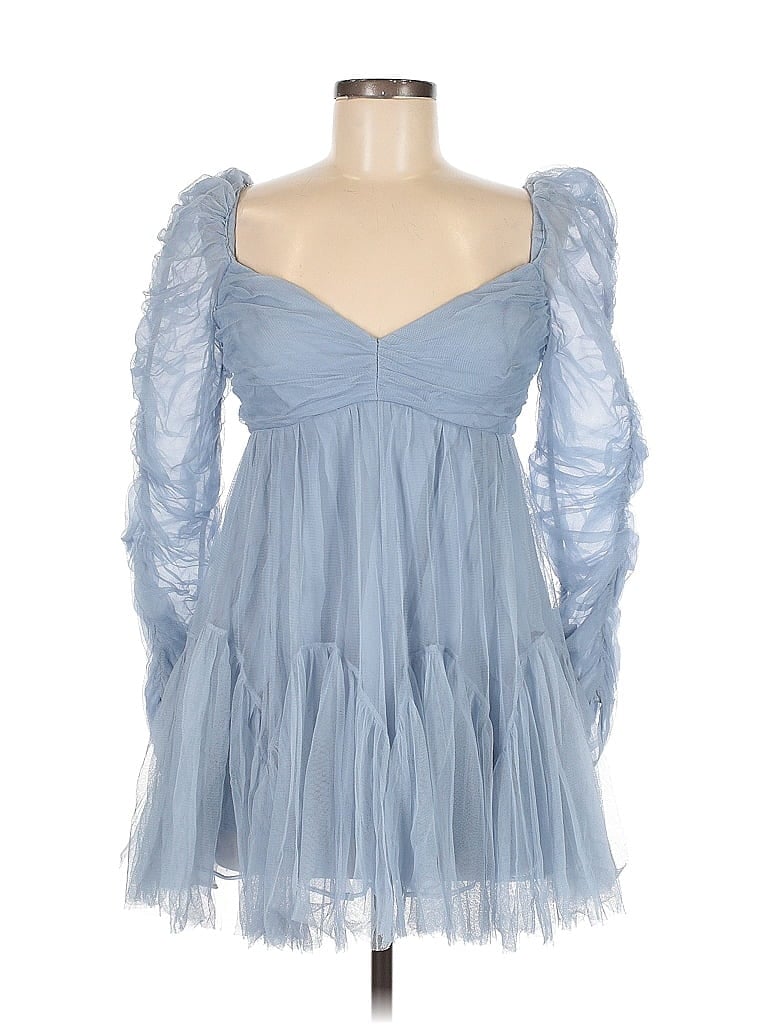 Pre-owned Zimmermann Cocktail Dress In Blue