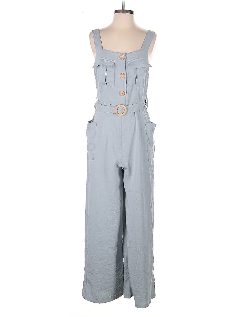 Pre-owned Mpd By Mink Pink Jumpsuit In Gray