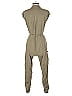 Zara Solid Green Jumpsuit Size S - photo 2