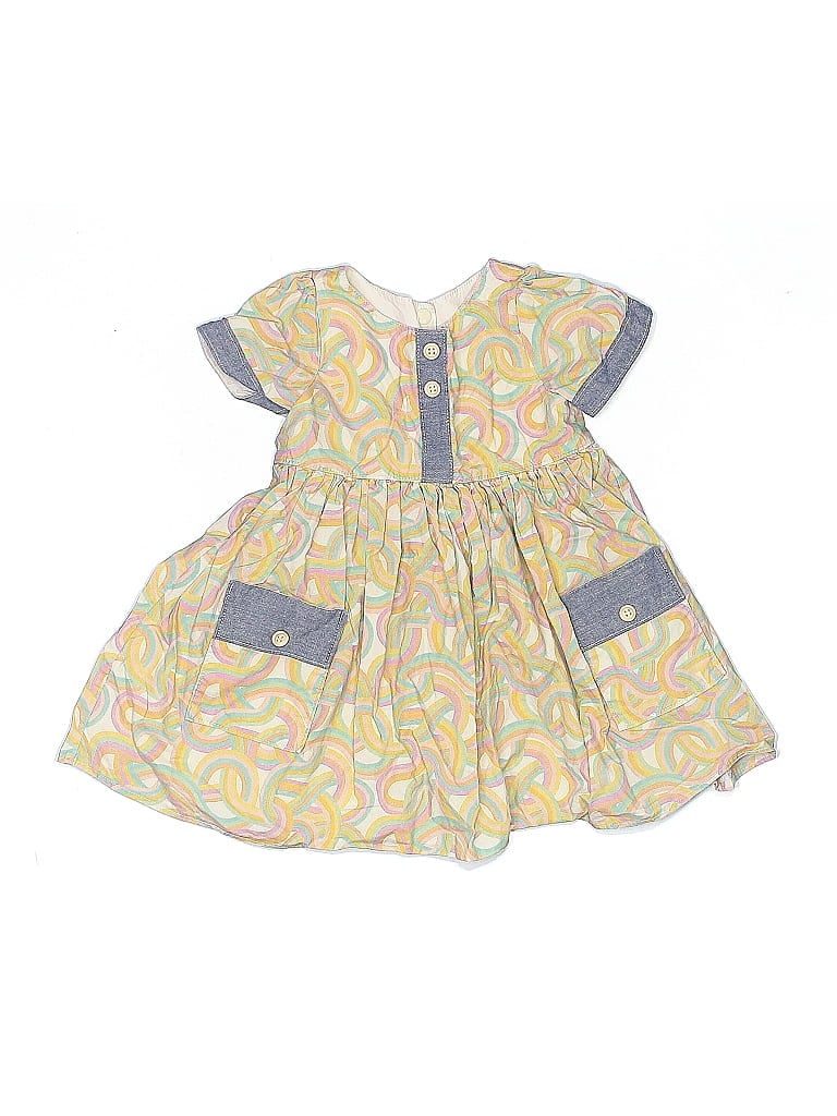 Pre-owned Assorted Brands Kids' Dress In Yellow