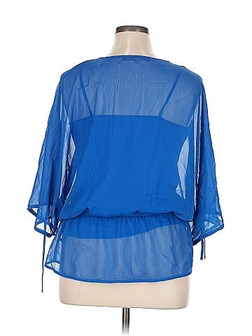 Rose + Olive 3/4 Sleeve Blouse (view 2)