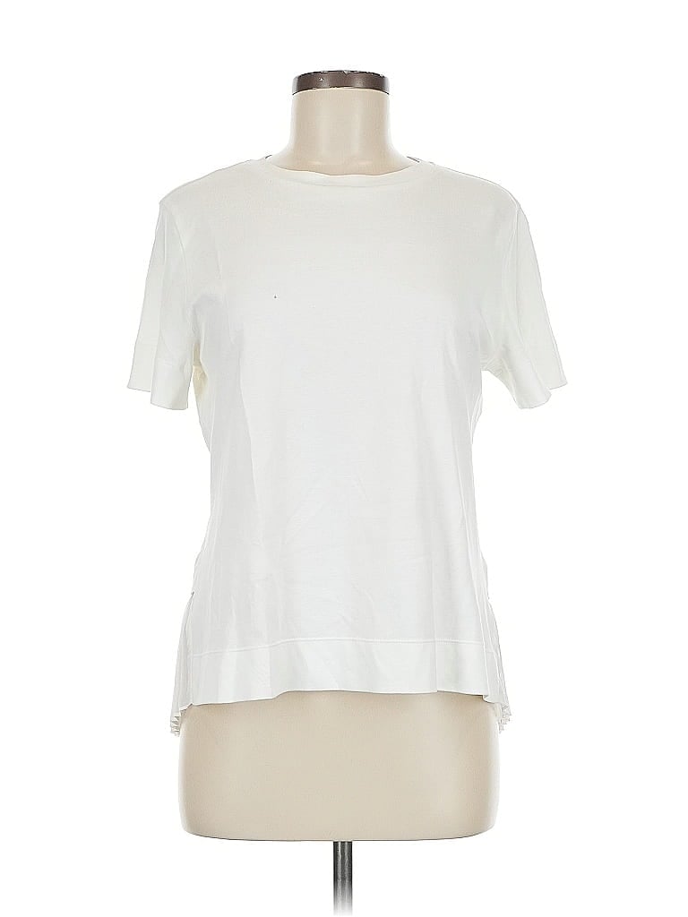 Pre-owned Banana Republic Short Sleeve T-shirt In White