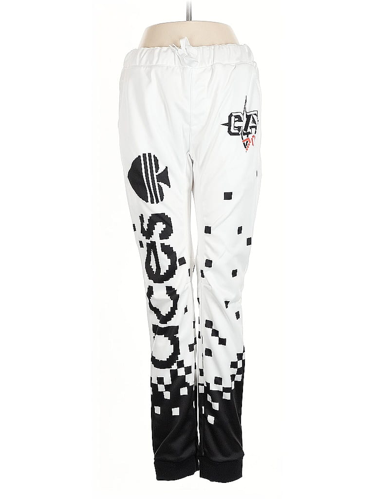 Pre-owned Unbranded Track Pants In White