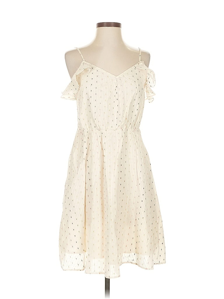 A NEW DAY Pre-owned Cocktail Dress In White