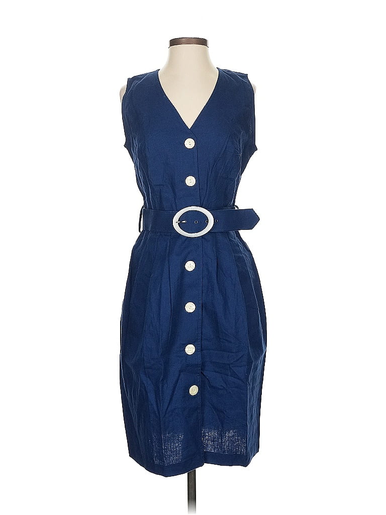 Pre-owned Basic Editions Casual Dress In Blue