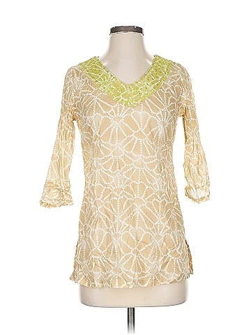 Calypso St. Barth 3/4 Sleeve Blouse (view 1)