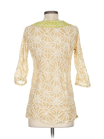 Calypso St. Barth 3/4 Sleeve Blouse (view 2)