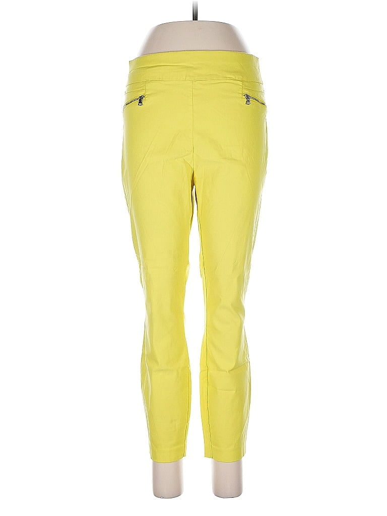 NEW YORK AND COMPANY Pre-owned Active Pants In Yellow