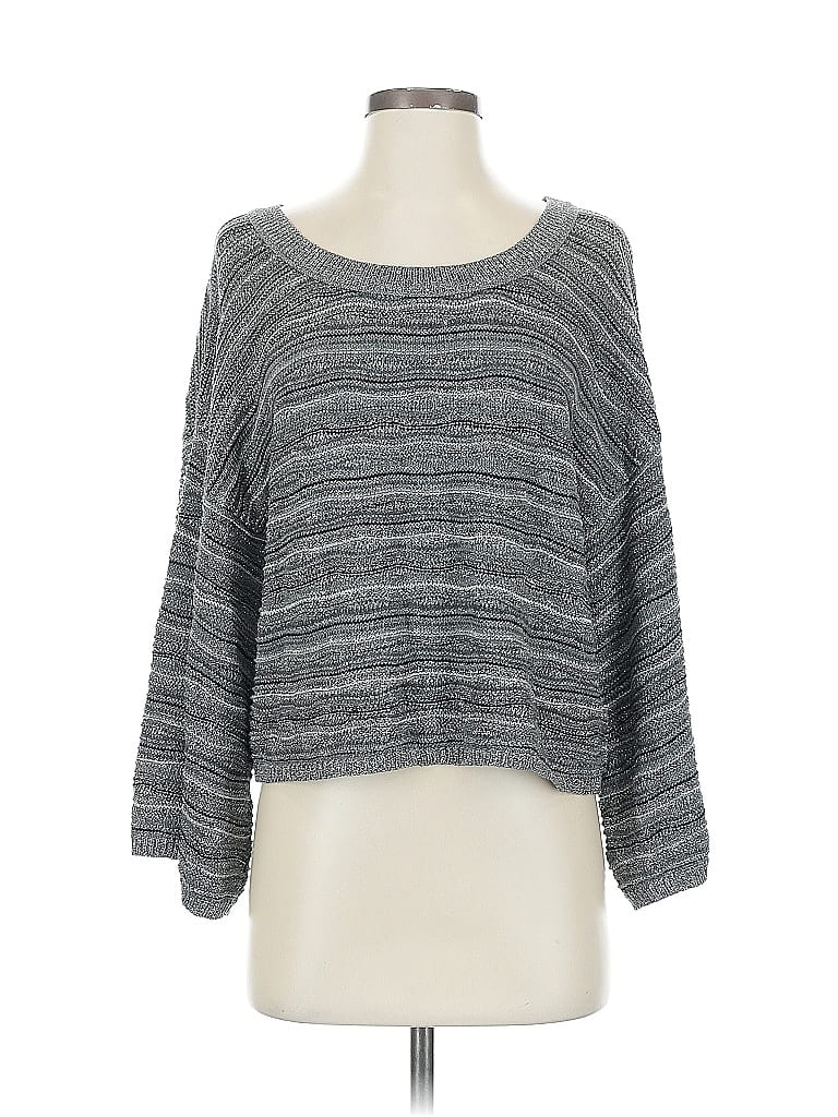 GUESS Pre-owned Pullover Sweater In Gray