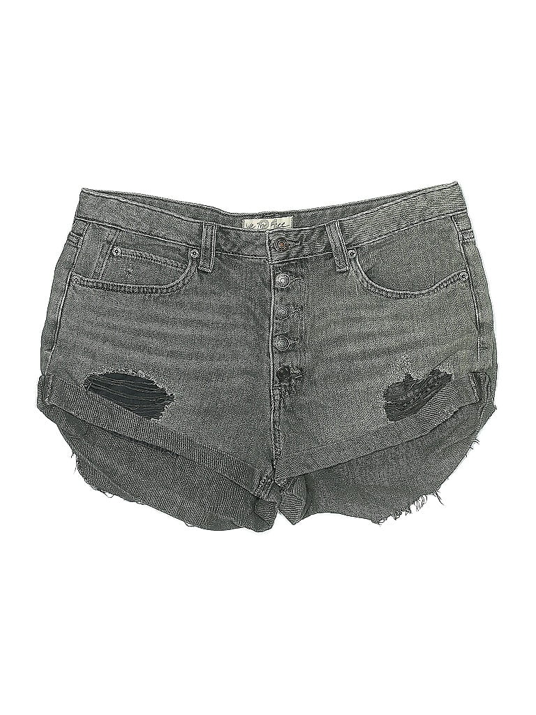 Pre-owned We The Free Denim Shorts In Gray