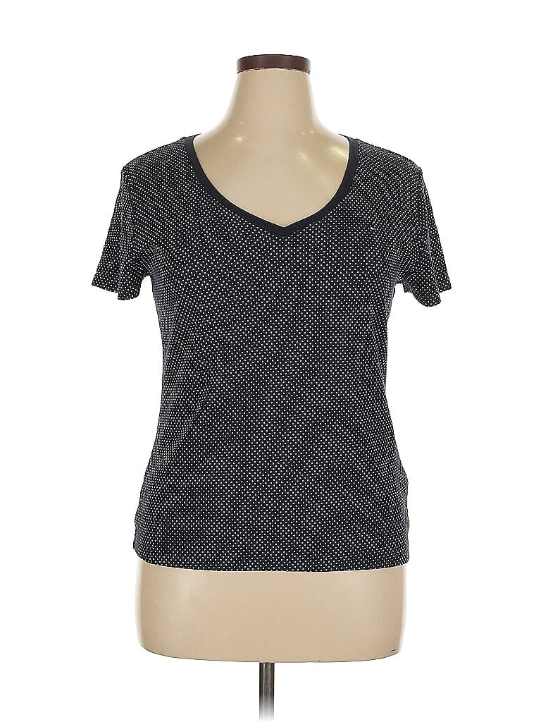 Pre-owned Tommy Hilfiger Short Sleeve T-shirt In Gray