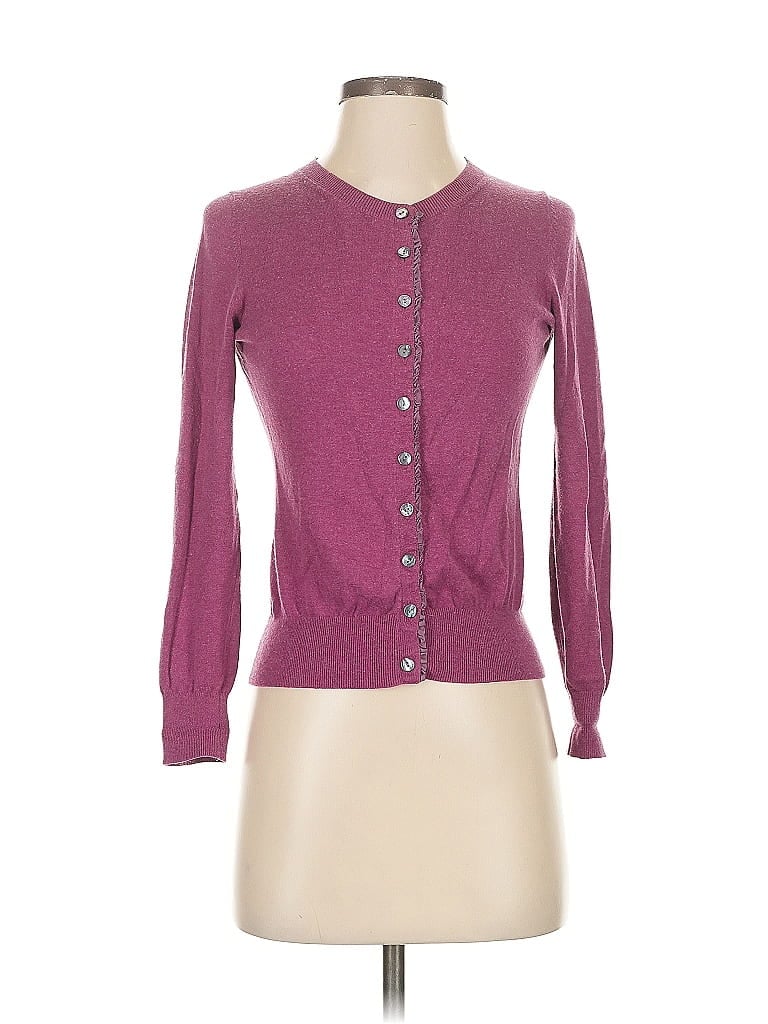 Pre-owned Banana Republic Cardigan Sweater In Pink