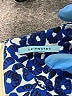 Leifnotes 100% Polyester Print Blue Casual Dress Size M - photo 7