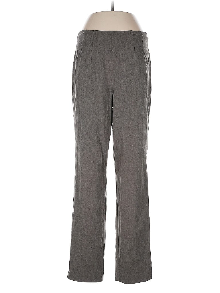 Pre-owned Sigrid Olsen Sport Dress Pants In Gray