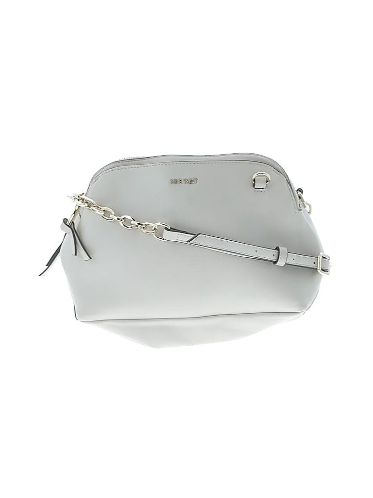 Pre-owned Nine West Crossbody Bag In White