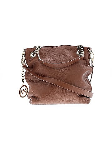 MICHAEL Michael Kors Leather Satchel (view 1)