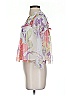 Assorted Brands 100% Polyester White 3/4 Sleeve Blouse Size S - photo 5