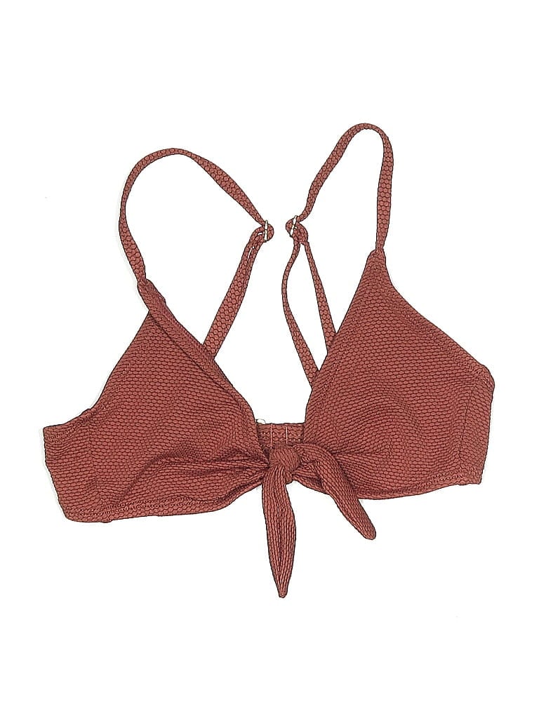 UNBRANDED Pre-owned Swimsuit Top Red Swimwear