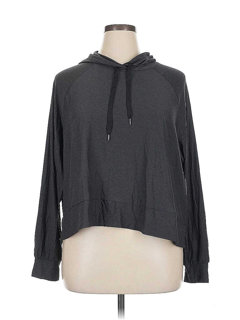 Pre-owned Active By Old Navy Sweatshirt In Gray