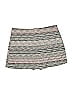 Aqua Chevron-herringbone Gray Casual Skirt Size M - photo 1