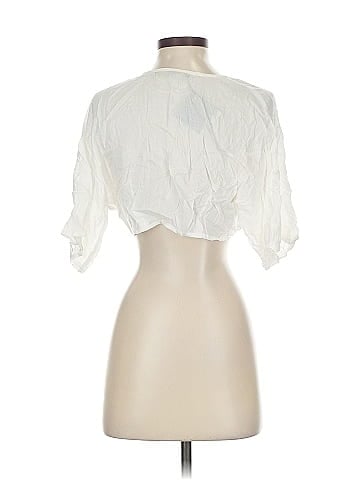 America & Beyond Short Sleeve Blouse (view 2)