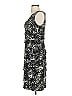 London Times Print Black Cocktail Dress Size 4 - photo 5