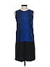 Rebecca Taylor 100% Polyester Blue Cocktail Dress Size 0 - photo 1