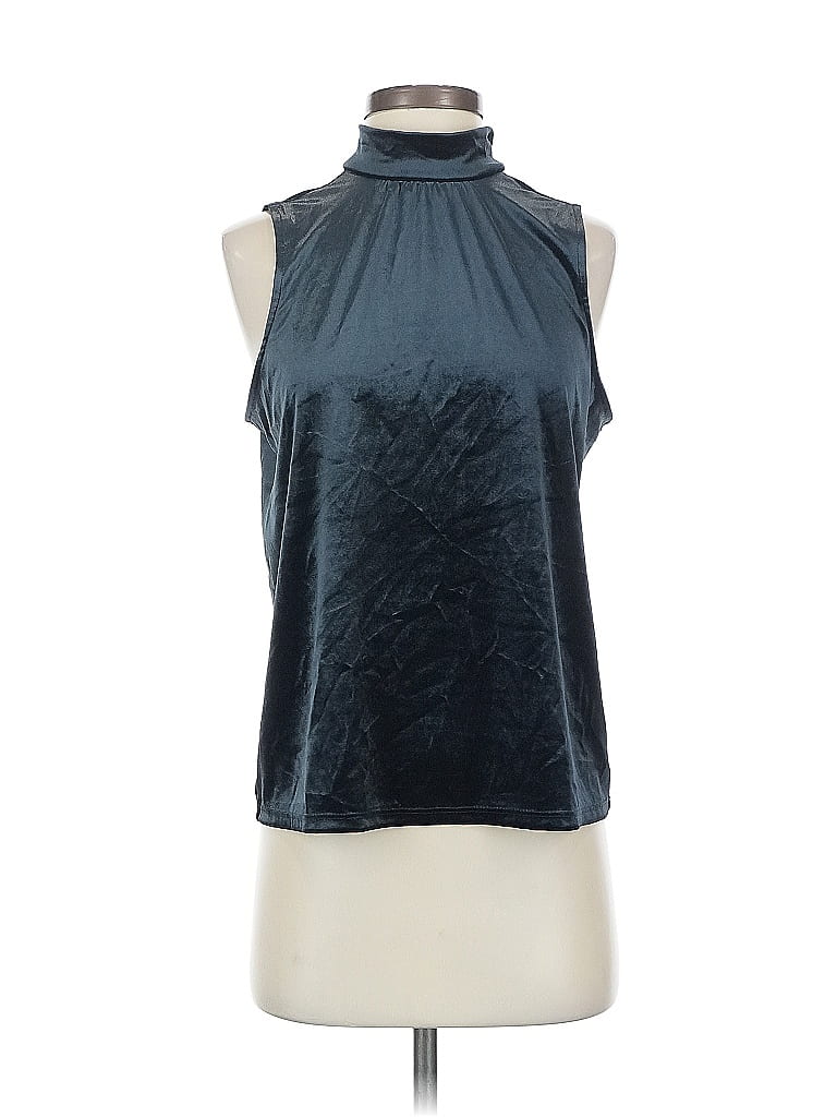 BANANA REPUBLIC Pre-owned Sleeveless Blouse In Blue