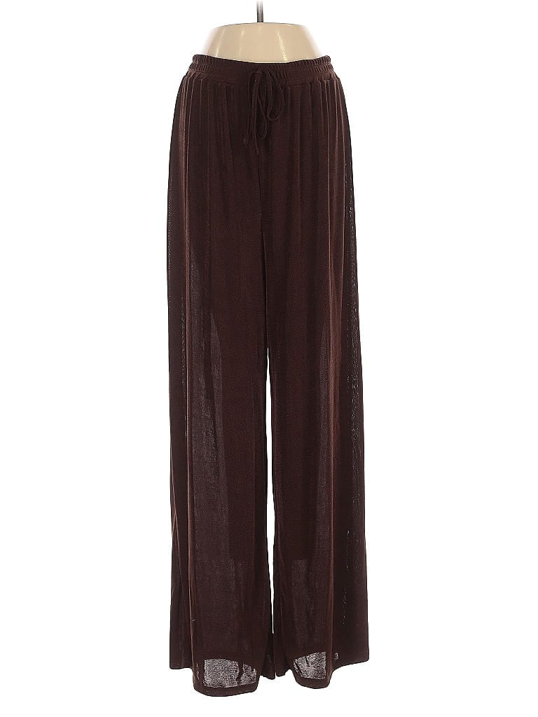 Click to view more detailed imagery on our partner's website Pre-owned Shein Casual Pants In Burgundy