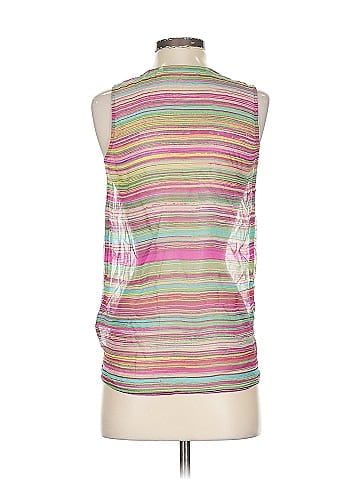 Twelfth Street by Cynthia Vincent Sleeveless Silk Top (view 2)