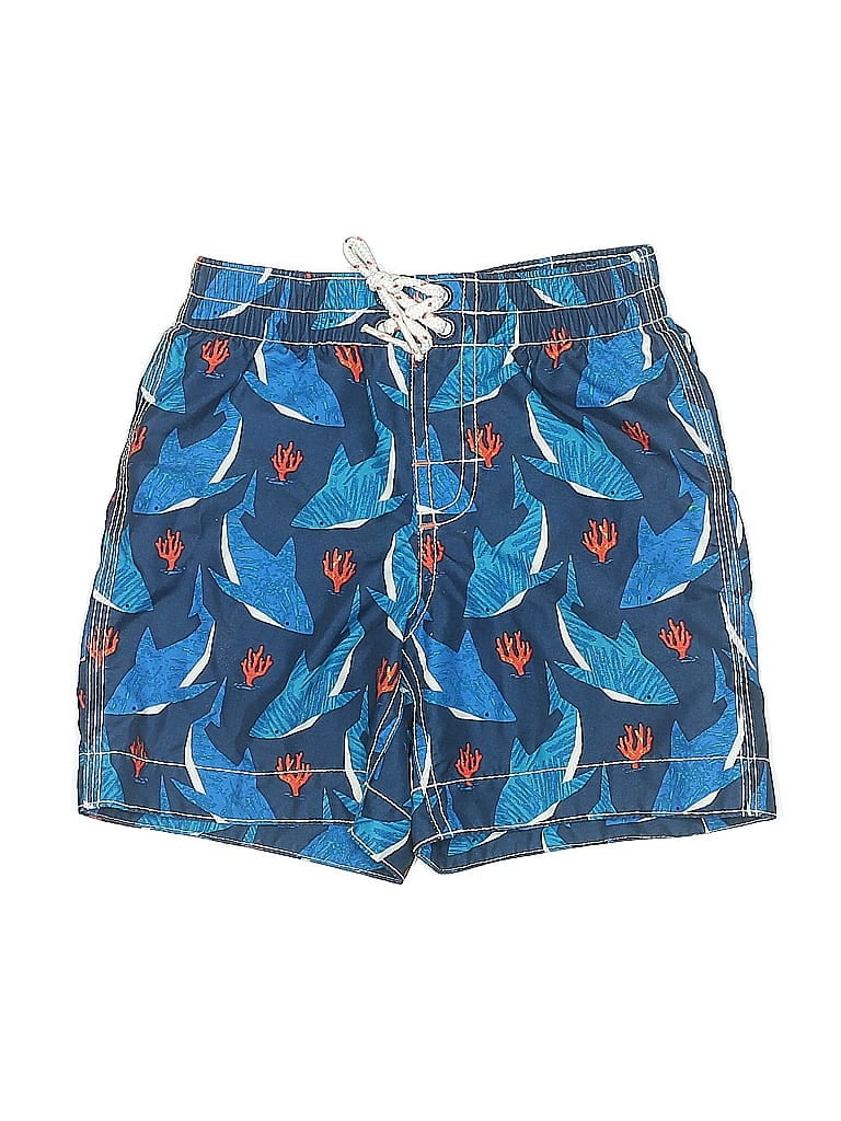 Pre-owned Baby Gap Kids' Board Shorts In Blue